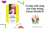 LÁ THƯ CUỐI CÙNG CỦA ĐỨC THÁNH GIÁO HOÀNG GIOAN PHAOLÔ II - TÔNG THƯ SỰ PHÁT TRIỂN NHANH CHÓNG