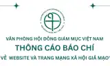 Văn phòng Hội đồng Giám mục Việt Nam: Thông cáo báo chí về Website và Mạng Xã Hội giả mạo